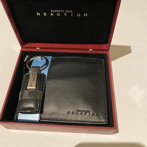Brand new Kenneth Cole wallet and key chain